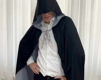 Peleryna z kapturem ponurego żniwiarza dla dorosłych na Halloween