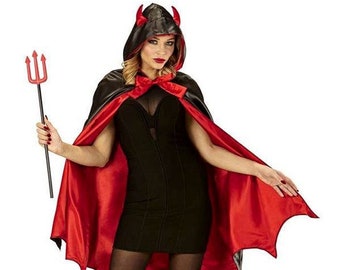 Adult Lady with Devil's Cloak Hood