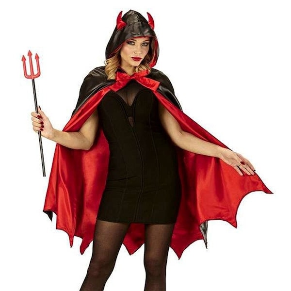 Adult Lady with Devil's Cloak Hood