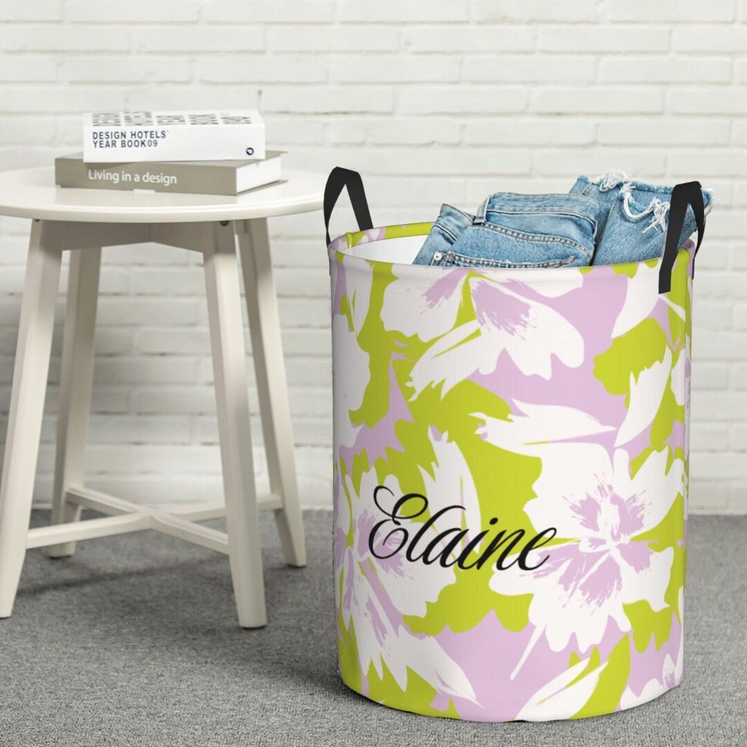 Personalized Laundry Basket Custom Laundry Hamper for Children Etsy
