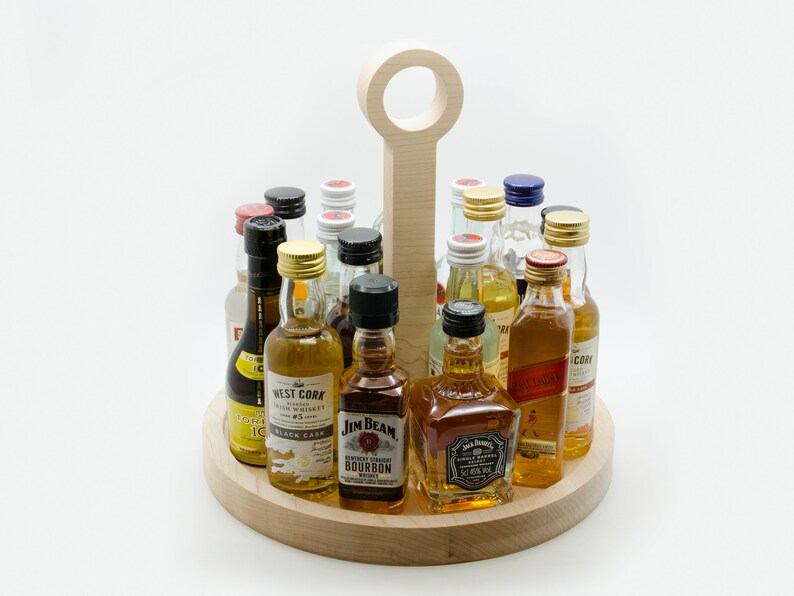 21st Birthday Mini Liquor Bottle Holder. Mini Liquor Bottle Stand. Gift