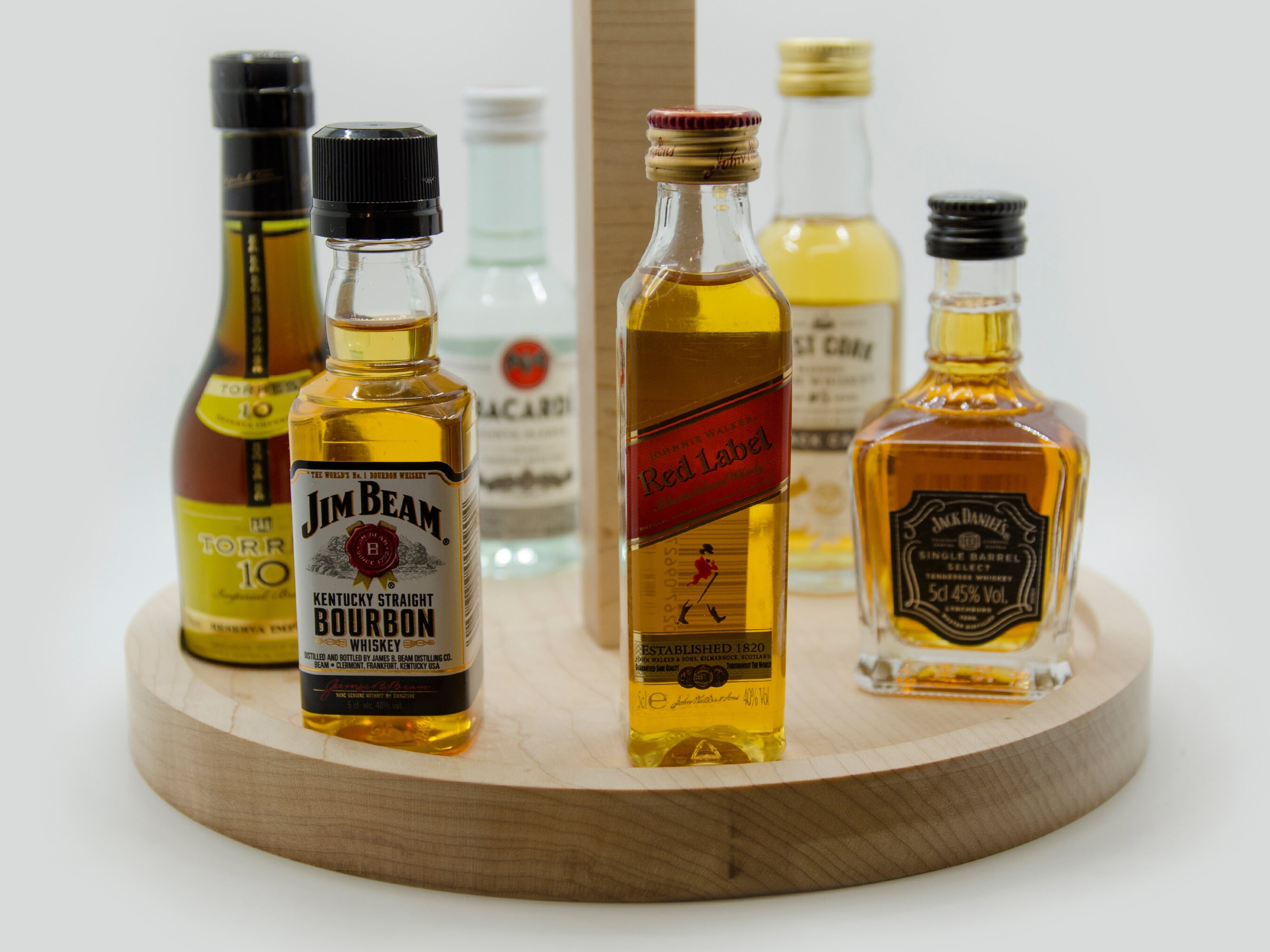21st Birthday Mini Liquor Bottle Holder. Mini Liquor Bottle Stand. Gift