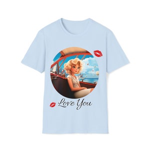 Blonde Betty Boop (Softstyle T-Shirt)
