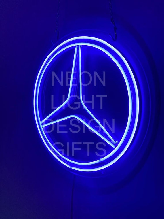 Mercedes Neon Sign / Home Decor / Birthday Gift / Wall Decor - Etsy