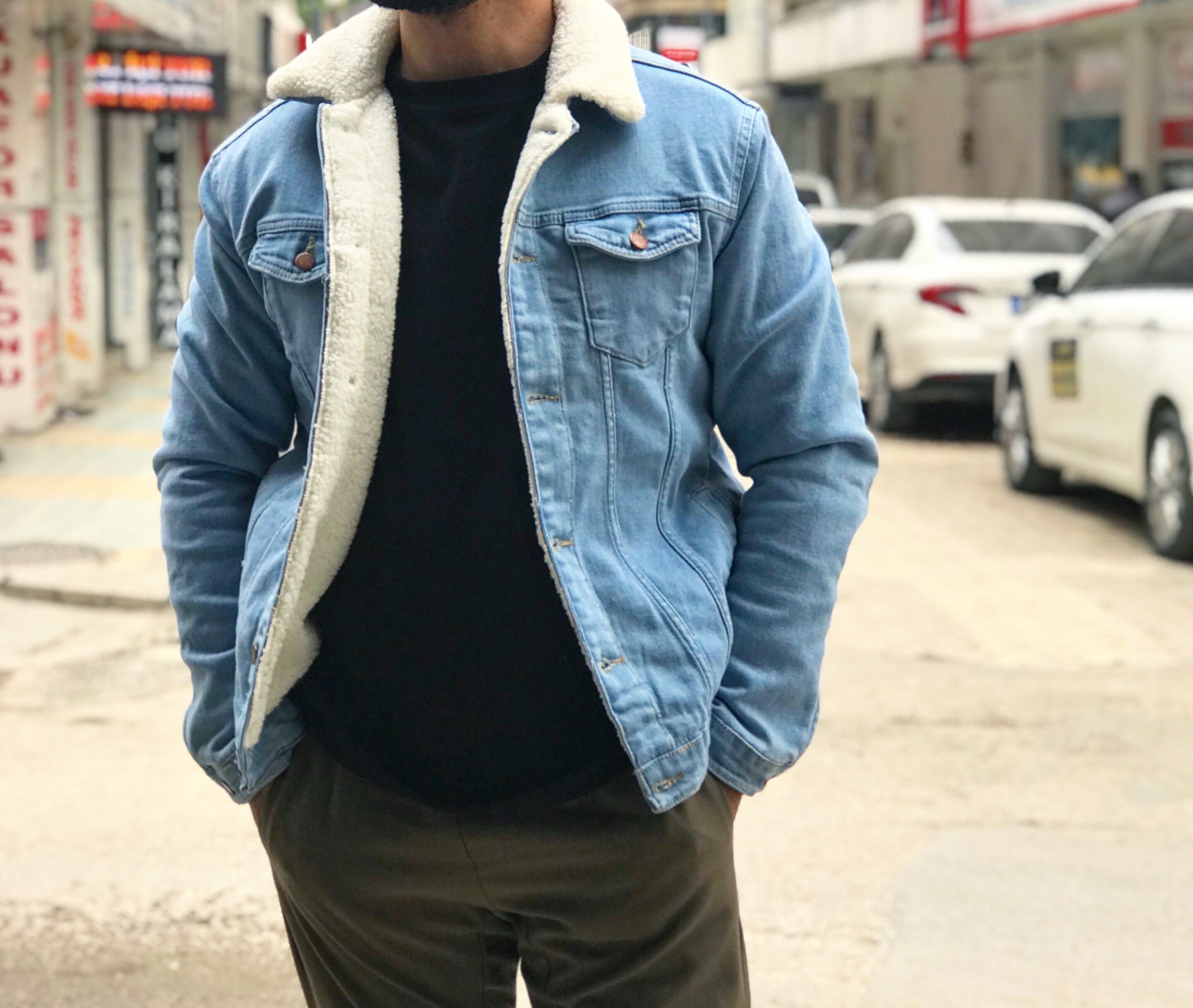 Jacket Outfits Style Winter Jean Jacket Mens Fleece Jacket Winter