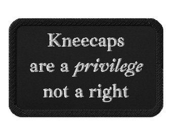 Las rótulas son un privilegio, no un parche gracioso.