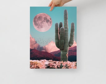 Surreal Art Print - Desert Sunrise