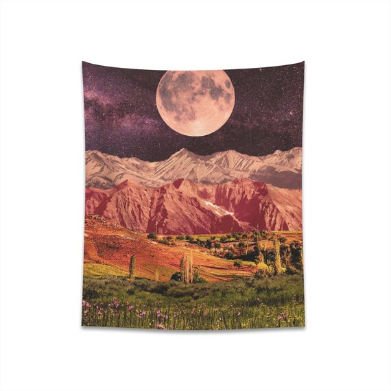 Canyon moon bubbley tapestry