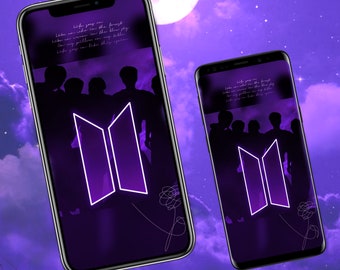 Fondo de pantalla del teléfono bts - Etsy España Fondo de pantalla del teléfono bts - Etsy España