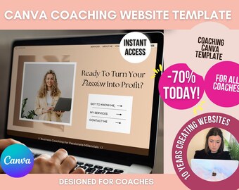 Sitio web de Canva, Diseño de sitio web de Canva, Sitio web de Canva, Plantilla de sitio web de Canva, Diseño de plantilla de sitio web de Canva, Diseño de sitio web de plantilla de Canva