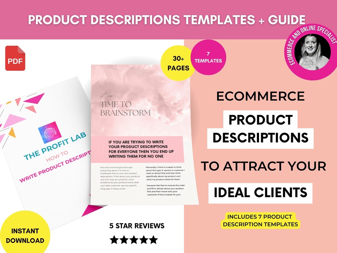 How to Write Product Descriptions, Product Descriptions That Sell, High