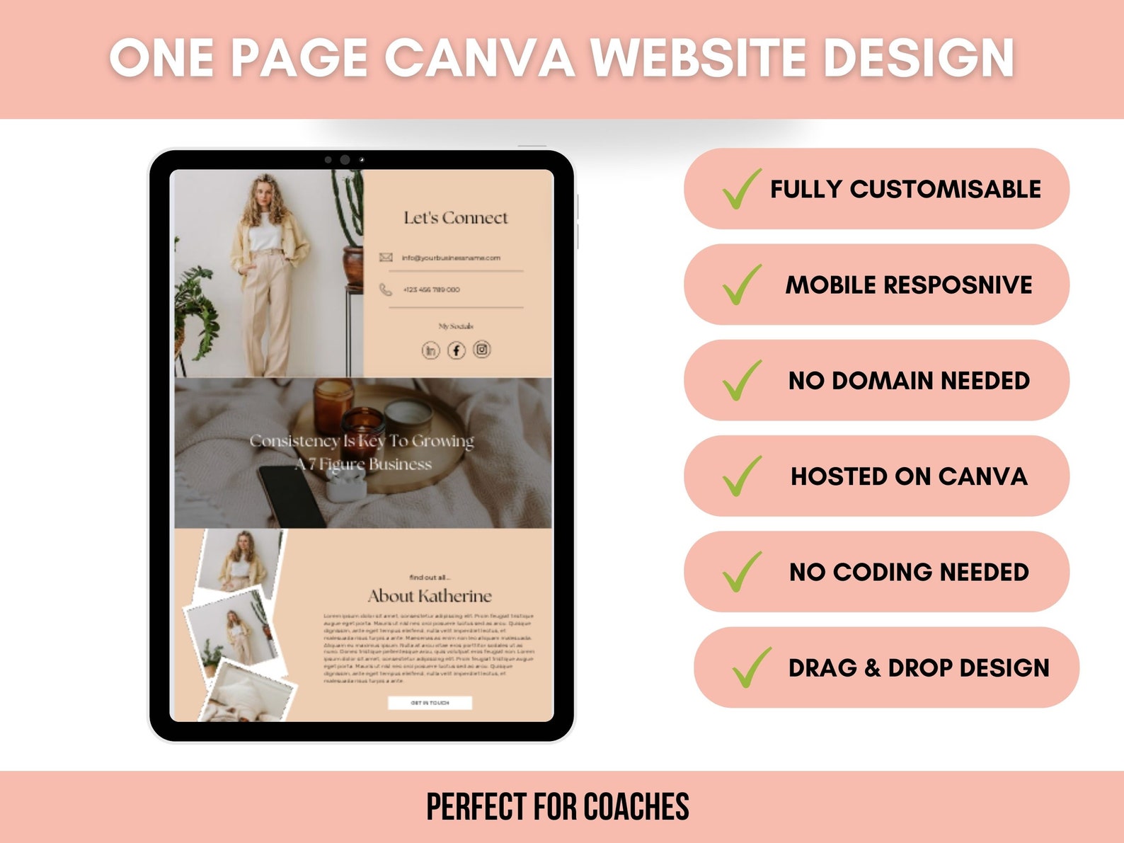 canva website design to html