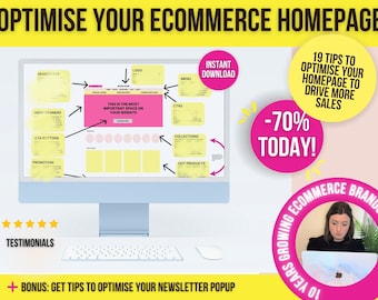 Modèle de page d'accueil à conversion élevée pour site Web de commerce électronique, comment concevoir une page d'accueil qui convertit et augmente les ventes, optimisation de la page d'accueil
