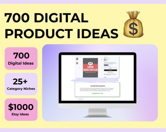 700 Digital Product Ideas, Digital Product Ideas, Ideas For Digital Product, Digital Product Best Seller, Etsy Products Ideas, Etsy Products