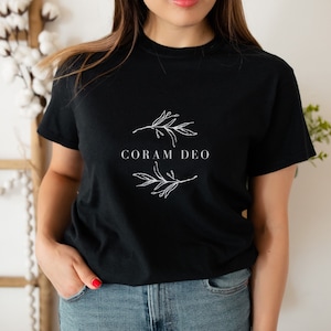 Coram Deo Shirt, Before the Sight of God, Christian Shirt, Christian Gift, Faith Shirt, Bible Shirt, Gift for Christian, Jesus Shirt