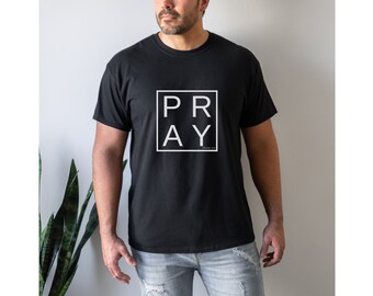 Pray shirt, bible verse shirt, faith shirt, Christian Shirts, Jesus Shirt, Christian Apparel, Scripture shirt, Christian Tshirt, Verse shirt