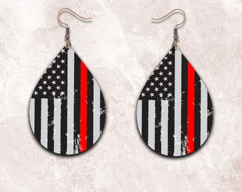 Earring Png, Fire Dep Sublimation Earring Designs, Firefighter Earring Sublimation Designs, Digital Png Instant Download