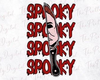 Horror Films, Halloween Png, Sublimation Design