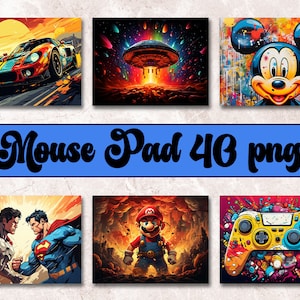 Mouse Pad Sublimation Designs, Fantasy Mouse Pad Png, Png Sublimation Designs, Digital Digital Download Mouse Pad