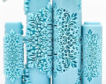 Rodillo de textura de impresión profunda Mandala