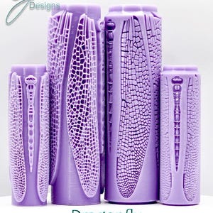 Rullo o taglierina per texture di dettagli intricati delle parti della libellula