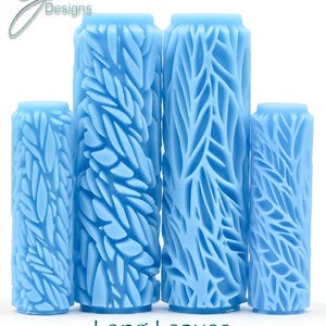 Long Leaves Deep Impression Texture Rollers
