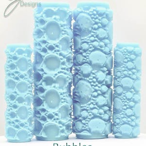 Rullo per texture a impressione profonda Bubbles per argilla polimerica