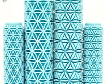 Tiny Flower of Life Deep Impression Texture Roller