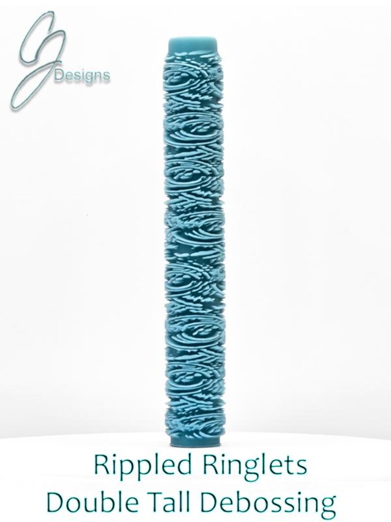 Double Riglet Rippled Ringlets Deep Impression Texture Roller - Etsy