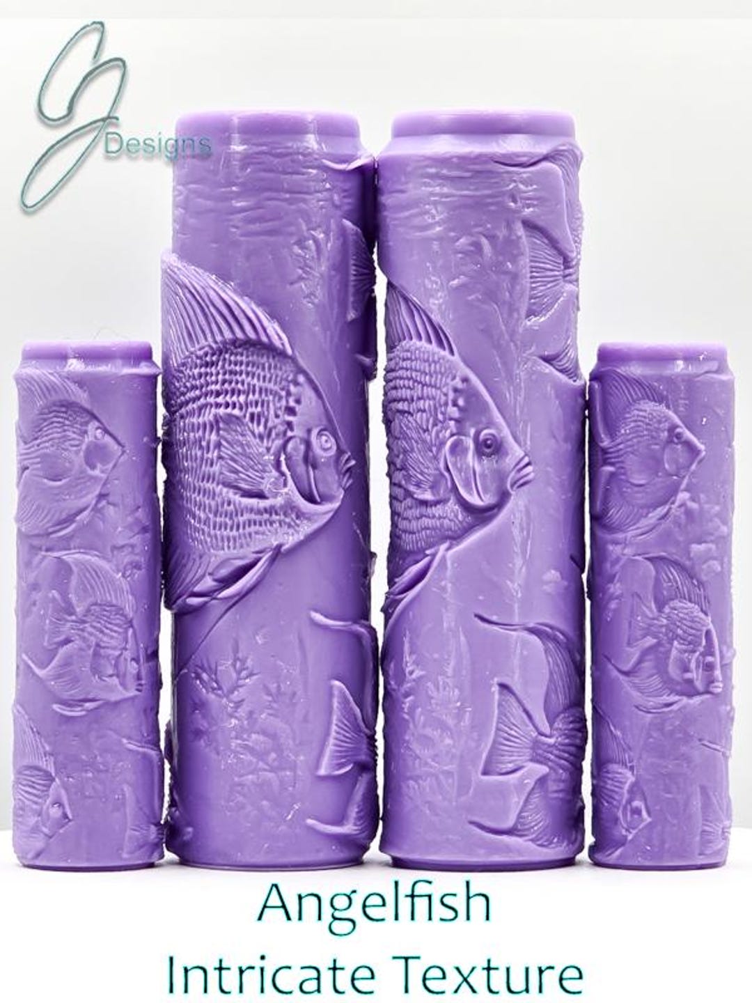 Angelfish Intricate Detail Texture Roller - Etsy