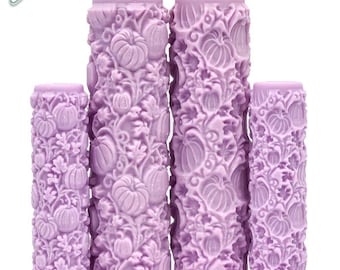 Pumpkin Patch Halloween Collection Intricate Detail Texture Roller