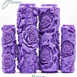 Rose Floral Collection Ultra Deep Texture Roller