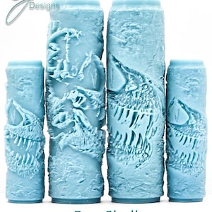 Rex Skull Deep Impression Texture Rollers