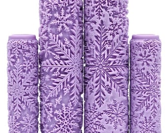 Snowflake Intricate Detail Texture Roller