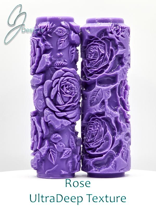 Two Roses Ultra Rose Floral Collection Ultra Deep Texture Roller - Etsy