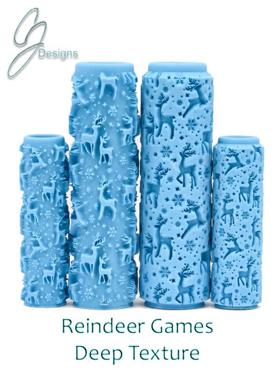 Reindeer Games Deep Impression Texture Roller - Etsy