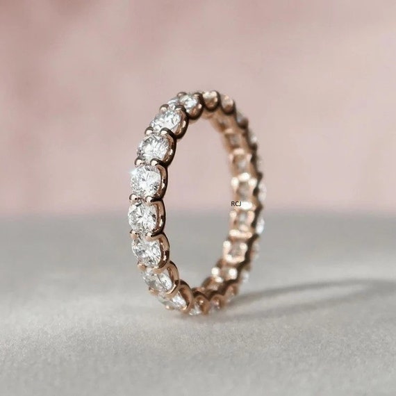 Argento Sterling 925 Zirconi WOMEN'S AMORE Rotondo Anello - Foto 5