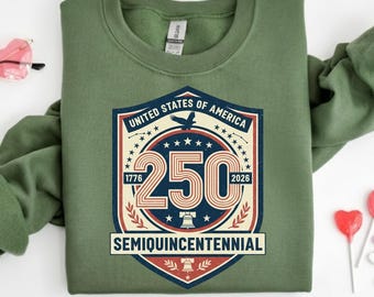 250th America Anniversary Sweatshirt, US 250 Years Hoodie, Vintage Independence Day Shirt,Anniversary Shirt 4th of July Shirt Patriotic Gift