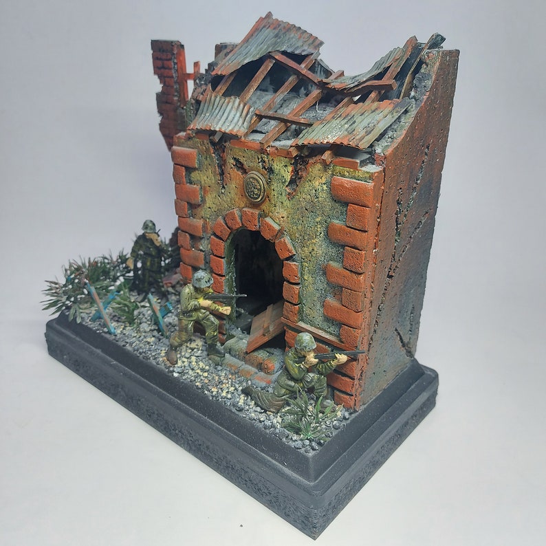 World Wars...Book Nook Diorama image 1