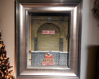 Diorama harry potter platform 9 3/4