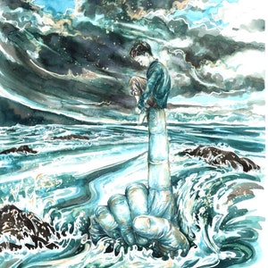 Trust without borders, hand-signed print