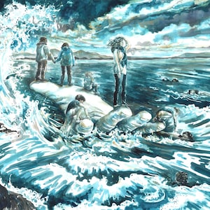 The Safest Place, hand-signed print