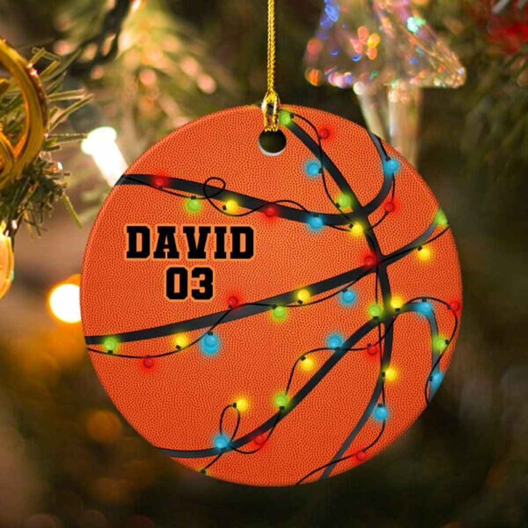 Sports Christmas Ornament 2023 Kids Christmas Ornament Etsy