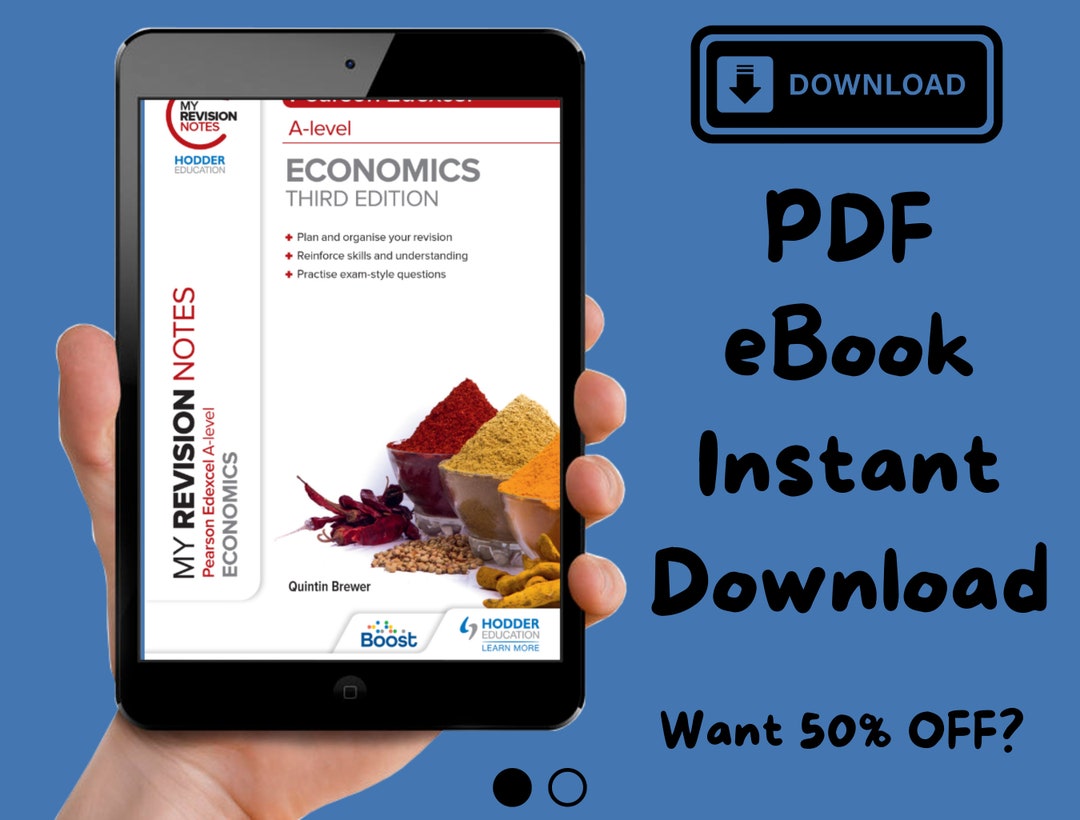 My Revision Notes: Edexcel A Level Economics Third Edition Textbook Pdf ...