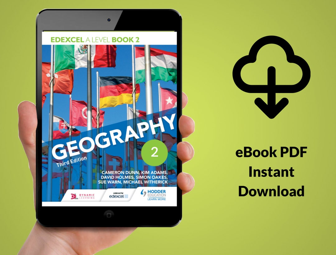 TEXTBOOK PDF Edexcel A Level Geography Book 2 Third Edition, School