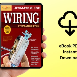 TEXTBOOK PDF the Complete Guide to Wiring: Current With 2017-2020 Electrical  Codes, Updated 7th Ed. Schoolbook, Ebook (Instant Download) 