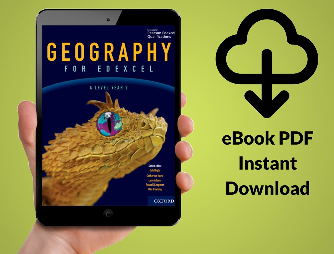 TEXTBOOK PDF Geography for Edexcel A Level Year 2 Student Book