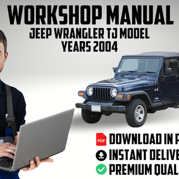 Jeep Wrangler Manual Etsy