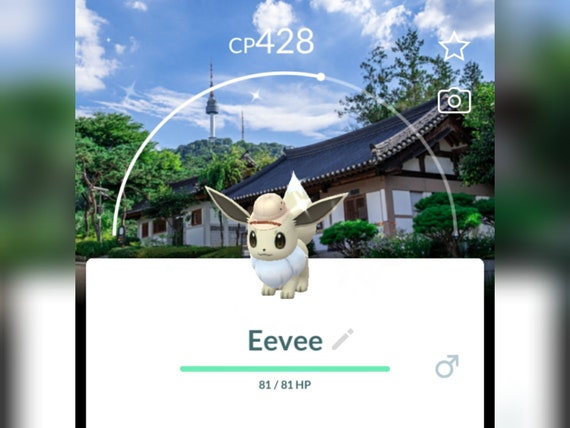 Pokemon Shiny Eevee Go- Require Registered Shiny Eevee - Trade