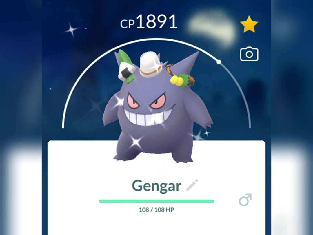 Finally got the shiny gengar 👻✨✨ #pokemongo #shinypokemon